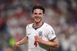 赖斯:高海拔没什么感觉;这可能是我代表英格兰最好的一场客场