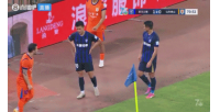 第71分钟,刘洋头球破门,泰山1-1扳平三镇