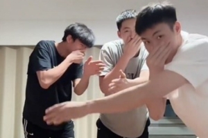 庞峥麟晒与蒋浩然杨曦皓的合拍视频:冤种兄弟 吹牛搭子 闯祸同伙