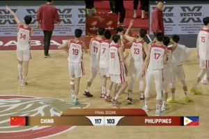 火力凶猛!中国U18男篮全场轰下117分 命中率53.6%&三分51.5%